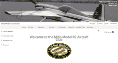 Desktop Screenshot of millismodelaircraftclub.com